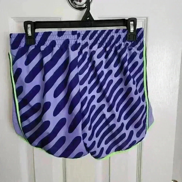Nike Dri Fit Women's Athletic Running Workout Exercise Shorts Purple - Picture 2 of 9